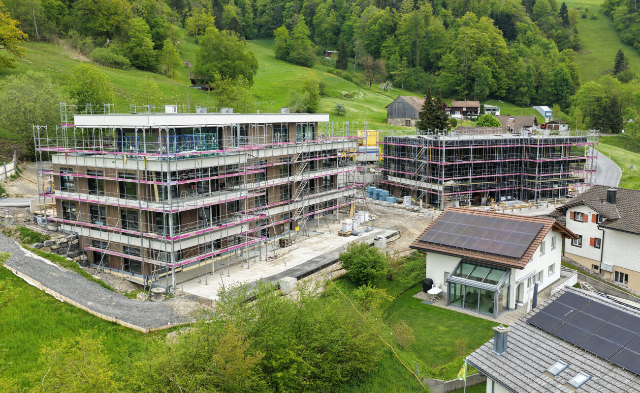 Mehrfamilienhäuser Wiitsicht, Rickenbach Schwyz
